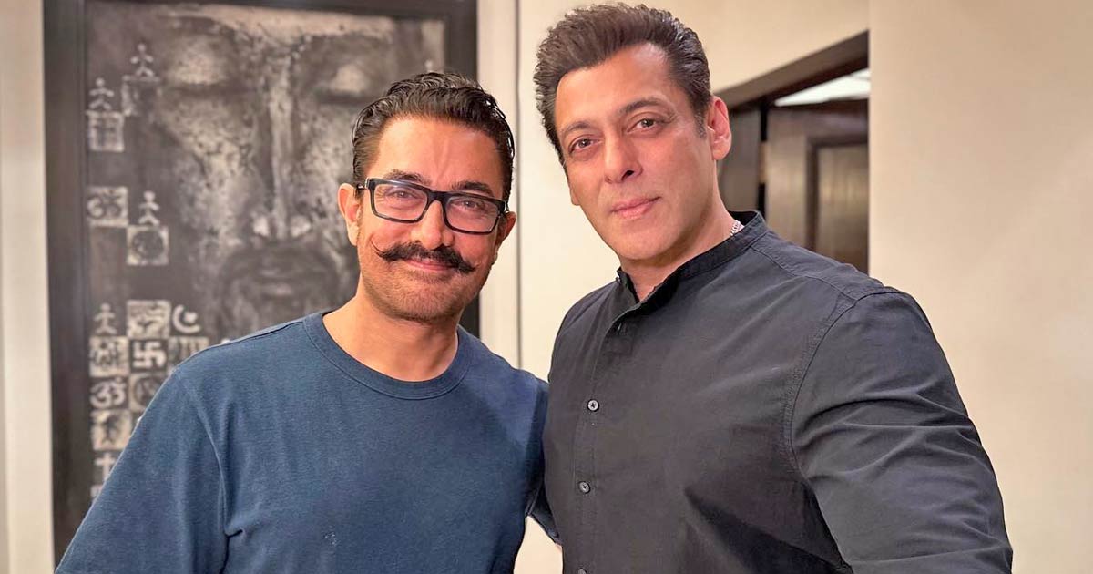 Salman and Aamir celebrate Eid and send pictures to fans