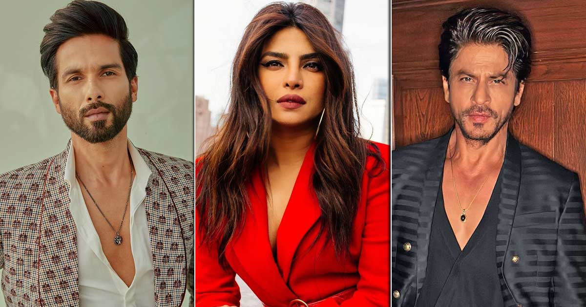 When Priyanka Chopra Blushed Upon Hearing Shah Rukh Khan's Name & It Left Shahid Kapoor Annoyed In A Viral Video