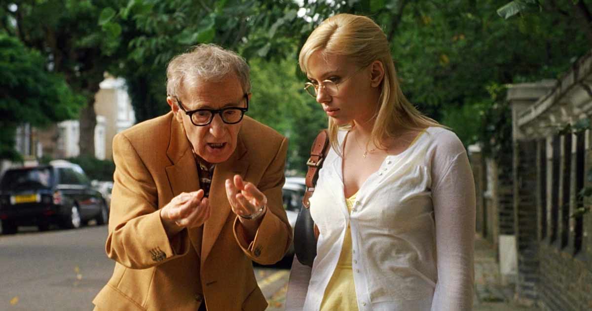 When Woody Allen asked Scarlett Johansson, "when did you lose your virginity" After shooting an intense scene to lighten the mood!  read on