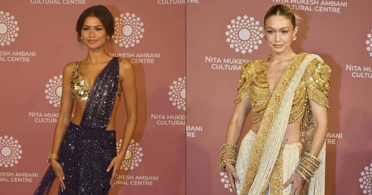 Zendaya, Gigi Hadid Exude ‘Desi Lady’ Vibe In Indian Saree & All That’s Operating In Our Thoughts Proper Now Is “Tumhe Jo Maine Dekha…”