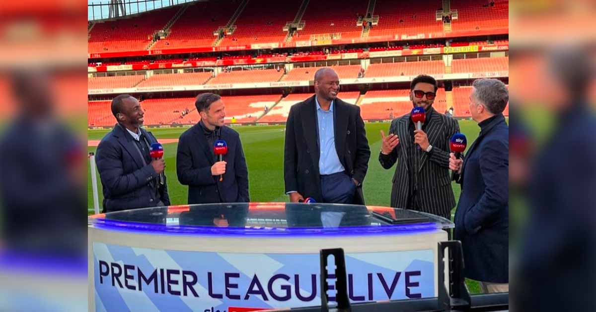 Superstar Ranveer Singh took the internet by storm with Arsenal legends Cesc Fabregas and Patrick Vieira with Dil Se Dil Tak