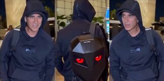 Akshay Kumar Sports A Massive Rs 30,000 Bag That Looks Like Iron Man's Face, Gets Brutally Trolled