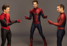 Andrew Garfield Once Revealed That He, Toby Maguire & Tom Holland Compared ‘Bulges’ While Shooting Spider-Man Meme