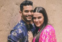 Angad Bedi’s cute and funny 5 year wedding anniversary post for Neha Dhupia is all kinds of adorable