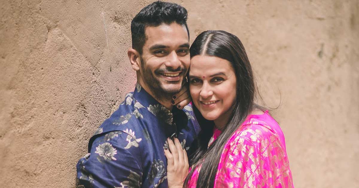 Angad Bedi’s cute and funny 5 year wedding anniversary post for Neha Dhupia is all kinds of adorable