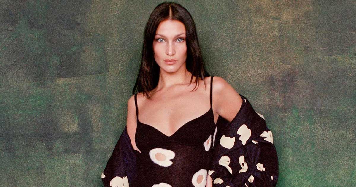 Bella Hadid Oozed S*xiness In A Sheer Silver Cut-Out Gown Showing Off Her N*de Panties & B**bs – Summer Is Definitely Here!