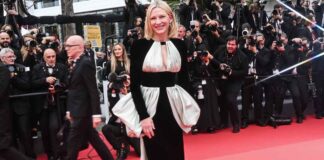 Cate Blanchett says award for Iranian actress is to ‘stab’ anyone who blocks women’s rights: ‘Up the vajajay!’