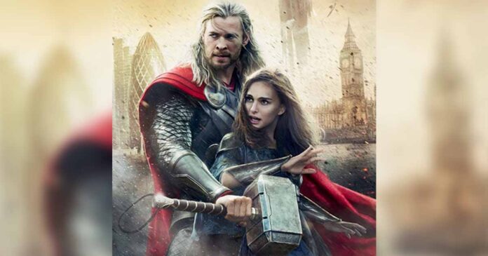 Chris Hemsworth And Natalie Portmans Kiss From Thor The Dark World Has A Dark Secret It Wasn 