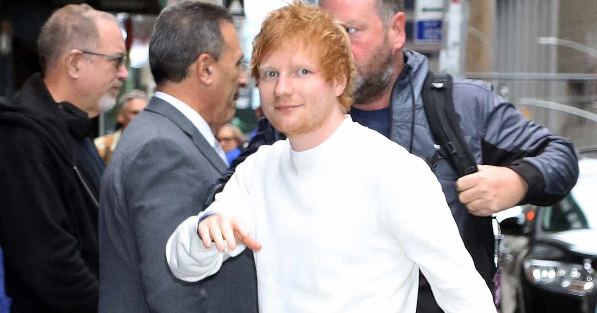 Ed Sheeran Turns Bartender & Serves Fans Drinks Before His Concert In Atlanta