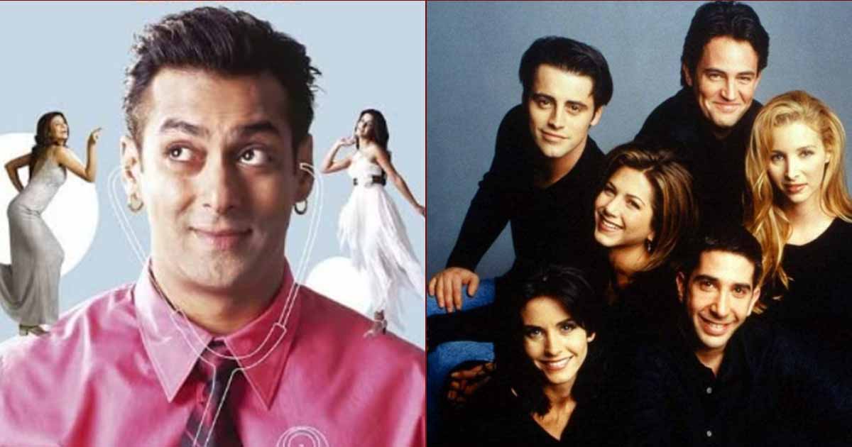 Salman Khan, Arshad Warsi & Sushmita Sen Recreate This Iconic Scene From Friends In Their Movie, But Netizen Says "Bhai Kuch Toh Apna Likh Lo"