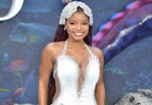 Halle Bailey is "really grateful" for the black women who have taken on roles before her as she stars in 'The Little Mermaid.'