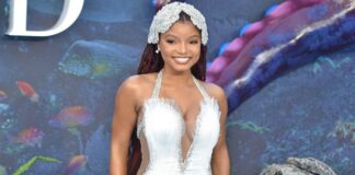 Halle Bailey is "really grateful" for the black women who have taken on roles before her as she stars in 'The Little Mermaid.'