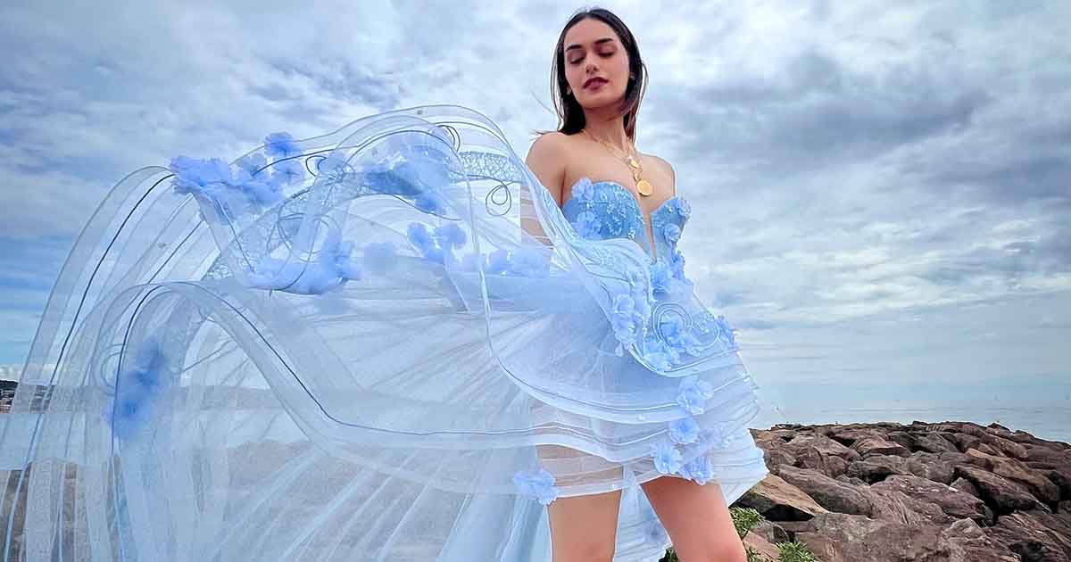 Cannes 2023: Manushi Chhillar proves to be a diva once again in an amazing Disney-Diva inspired dress, someone already cast her in a princess movie!