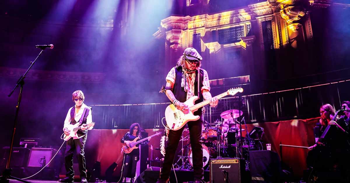 Johnny Depp wraps up two-night tribute gigs for Jeff Beck after being left ‘totally devastated’ by guitarist’s death