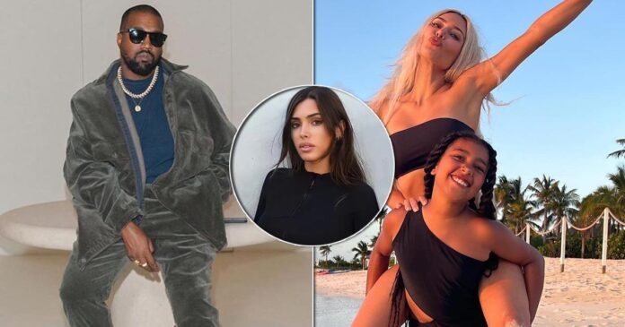 Kanye West’s New Wife Bianca Censori Flaunts Her Assets While Partially Covered In Body Tape