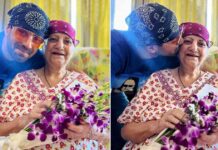 Karanvir Sharma gives his mom the "princess treatment' on Mother's Day