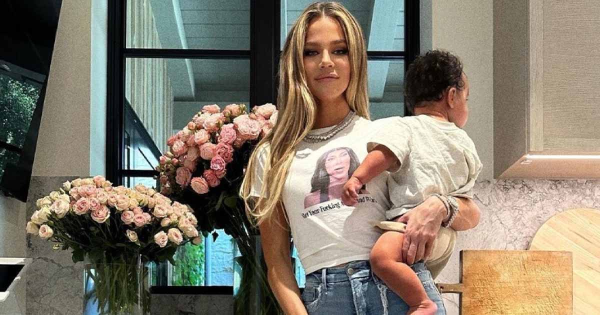 Khloe Kardashian shares rare glimpse of baby son in new photo