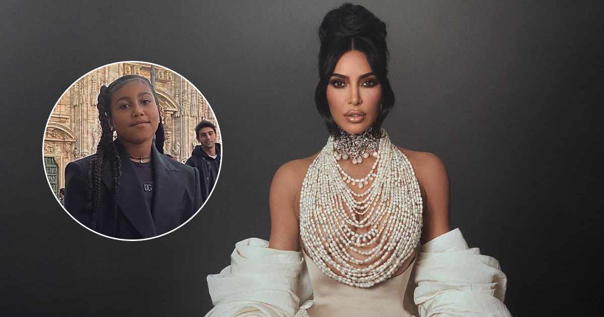 Kim Kardashian Got Into A Little Trouble After The Lower Half Of Her Pearl Dress For The MET Gala Broke Off