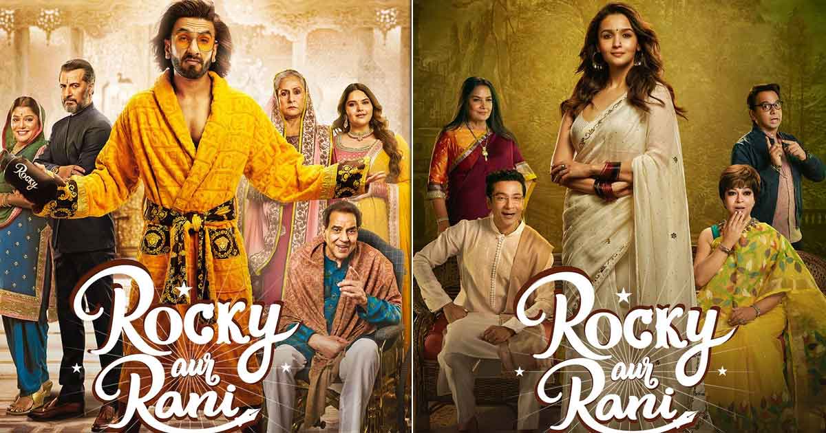 Rocky Aur Rani Ki Prem Kahaani's Colourful Posters Out! Makers Introduce Randhawas - Chatterjees Starring Alia Bhatt & Ranveer Singh