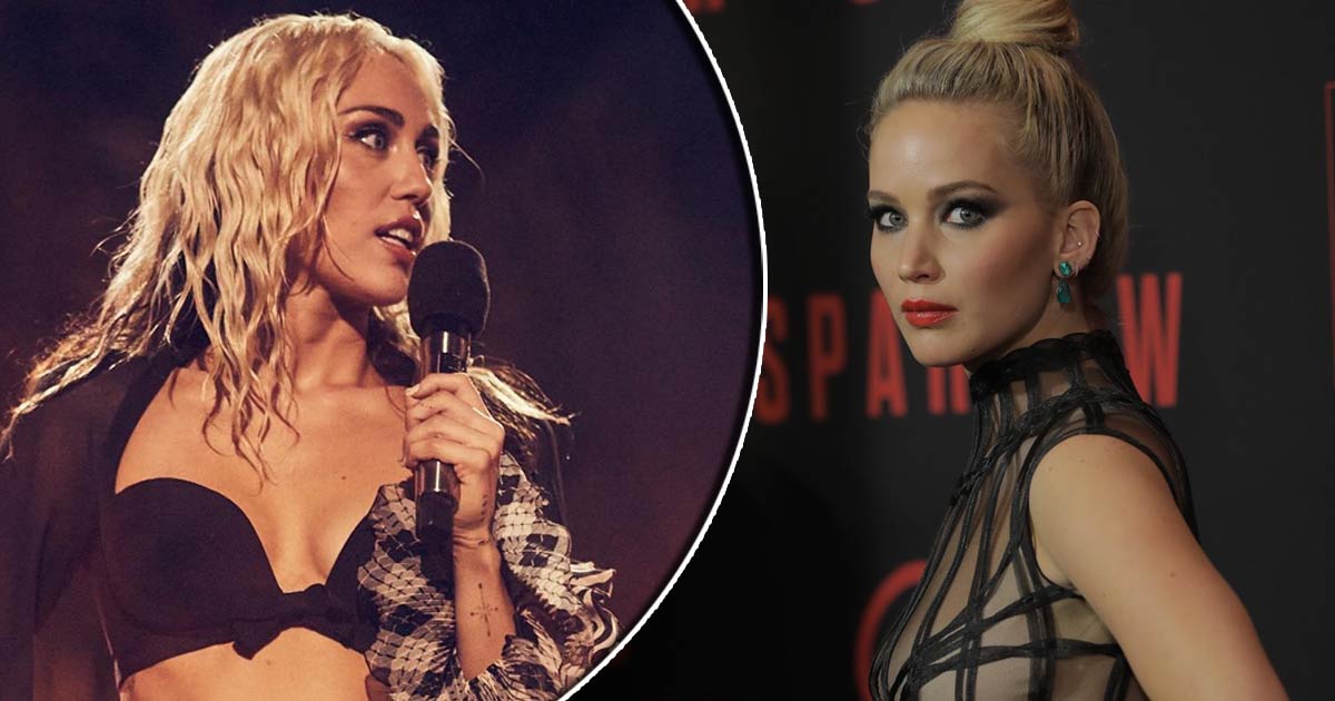 Miley Cyrus Vs Jennifer Lawrence Fashion Face-Off: Who Wore A S*xy Black Monokini With Huge Cutouts On The Sides Better?