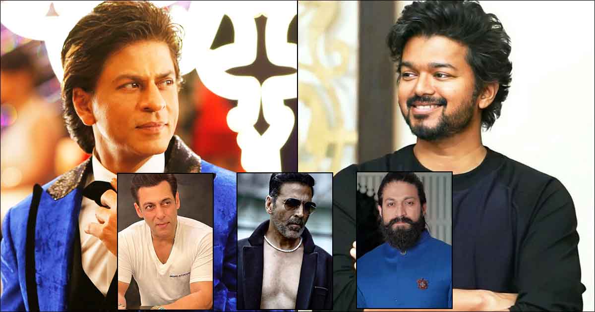 Thalapathy Vijay Beats Shah Rukh Khan, Salman Khan, Akshay Kumar & Yash Along With Other Stars To Grab The Top Position