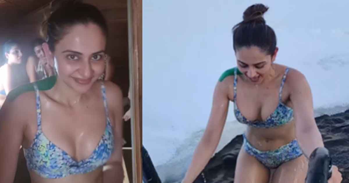 Rakul Preet Singh Slips Into A Bikini To Bear Cryotherapy In Minus 15 Levels Celsius In The Lap Of Snowy Mountains