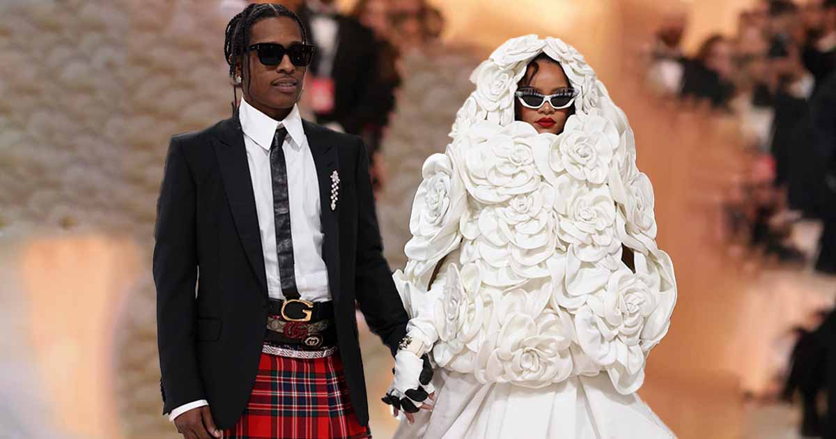 Rihanna & A$AP Rocky's Bridal 2023 MET Gala Look Has Fans Convinced They Are Married, Tweet, “My Psychic Senses Are Telling Me…”