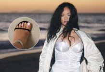 Rihanna's Talk-Of-The-Town Toe Ring With A 9 Carat Pear-Cut Diamond Is Worth $1 Million As The Singer Calls It 'Quiet Luxury'