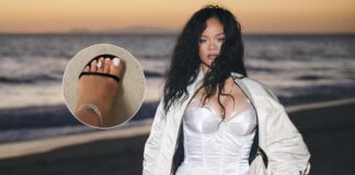 Rihanna's Talk-Of-The-Town Toe Ring With A 9 Carat Pear-Cut Diamond Is Worth $1 Million As The Singer Calls It 'Quiet Luxury'