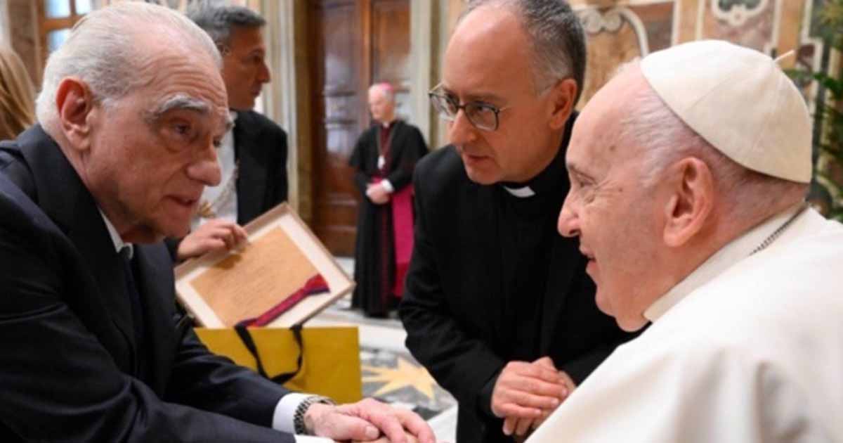 Martin Scorsese Meets Pope, Announces He Will Make A Film On Jesus