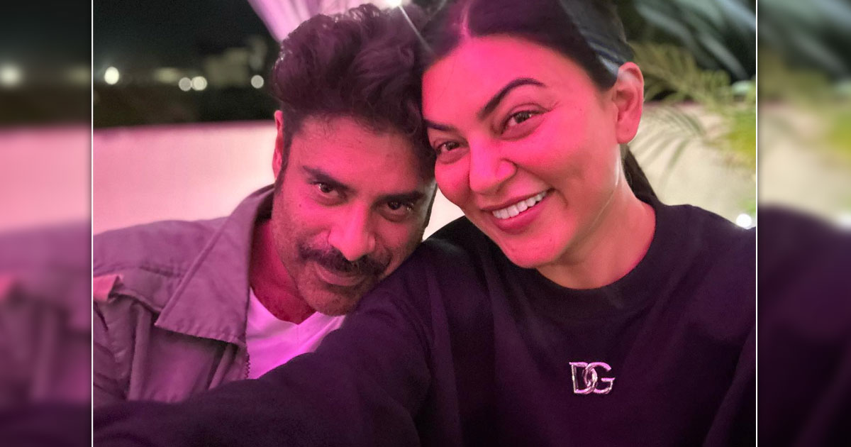 Sikandar Kher Shares BTS Pic With Sushmita Sen From The Set, Says “All the time There To Serve You..”