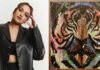 Sonakshi Sinha gifts a thematic painting made by her to 'Dahaad' creators