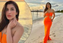 Sophie Choudry beats the summer heat in Maldives