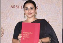 Vidya Balan launches late Arshia Ladak’s book ‘A Wardrobe Full of Stories’