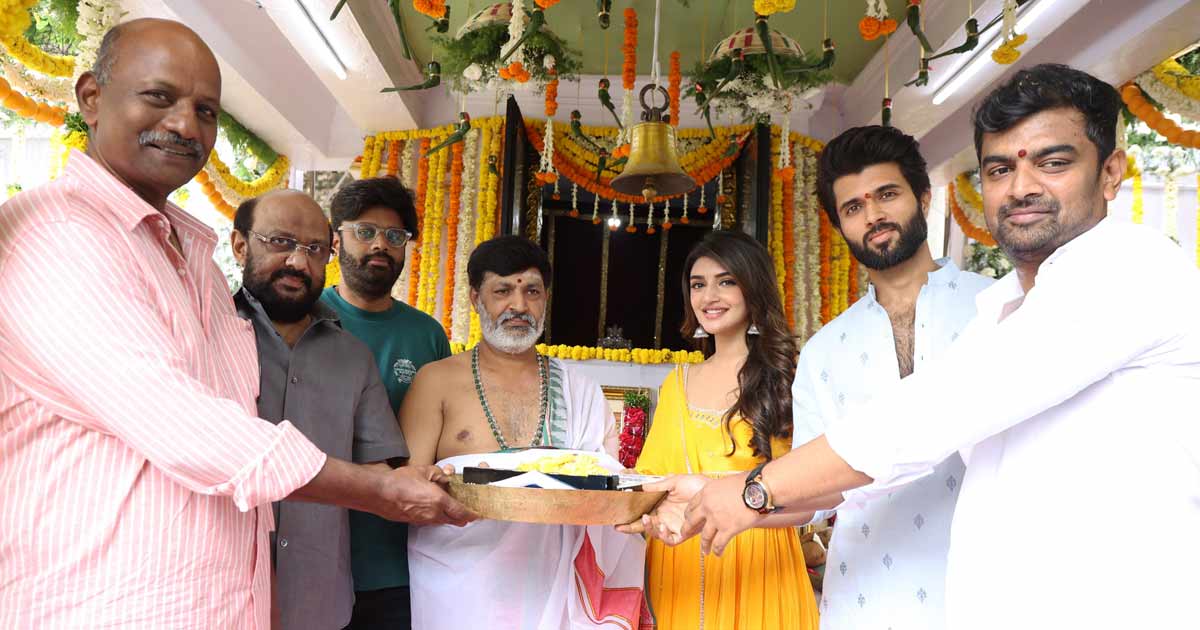 Vijay Deverakonda's 'VD12' officially launched with a puja ceremony