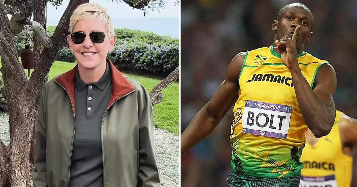 When Ellen DeGeneres Got Slammed & Called Racist For Sharing Controversial Meme About Usain Bolt