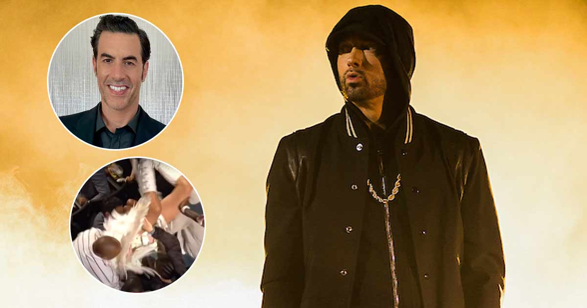 When Eminem Wasn’t Afraid To Say ‘Get This Motherf*cker Off Me’ To Sacha Baron Cohen, Here's Why
