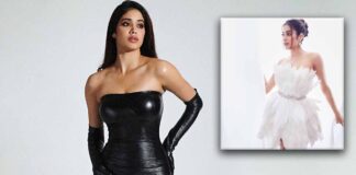 When Janhvi Kapoor Was Brutally Trolled For Wearing A Sasti Copy Of International Label In A Faux Feather Dress Flaunting Her Voluptuous Figure - Deets Inside