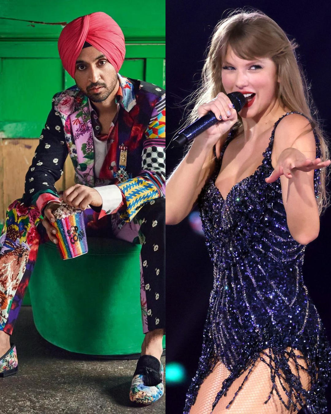 Diljit Dosanjh & Taylor Swift Spotted Being Touch Touch While Laughing &  Spending Time Together In Canada? Punjabi Singer Reacts, Yaar Privacy Naam  Di