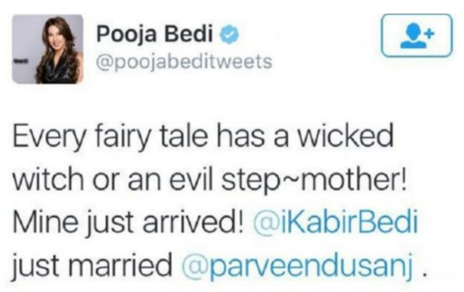 Pooja Bedi Once Got Nasty & Called His Father Kabir Bedi's 4th Wife Parveen Dusanj A ‘Wicked Witch’, Read On (Picture Credit: Instagram)