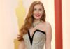 'A lot of people thought I was making some political statement...': Jessica Chastain explains Oscars COVID mask