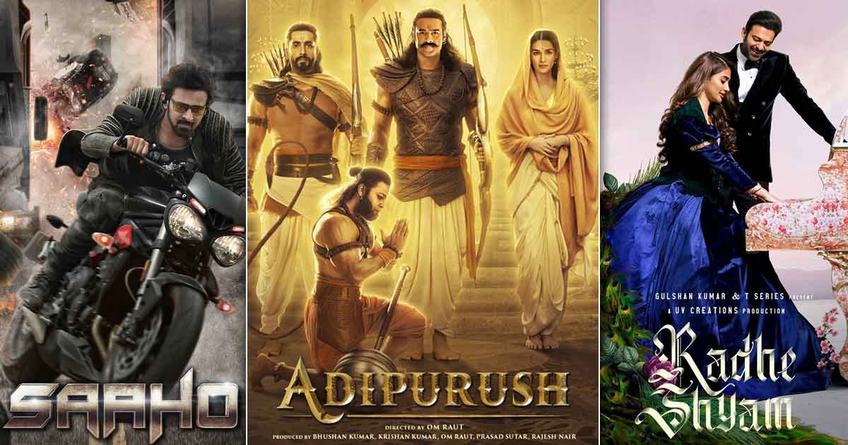 Adipurush vs Day 1 Of Prabhas' Last 4 Films At The Worldwide Box Office