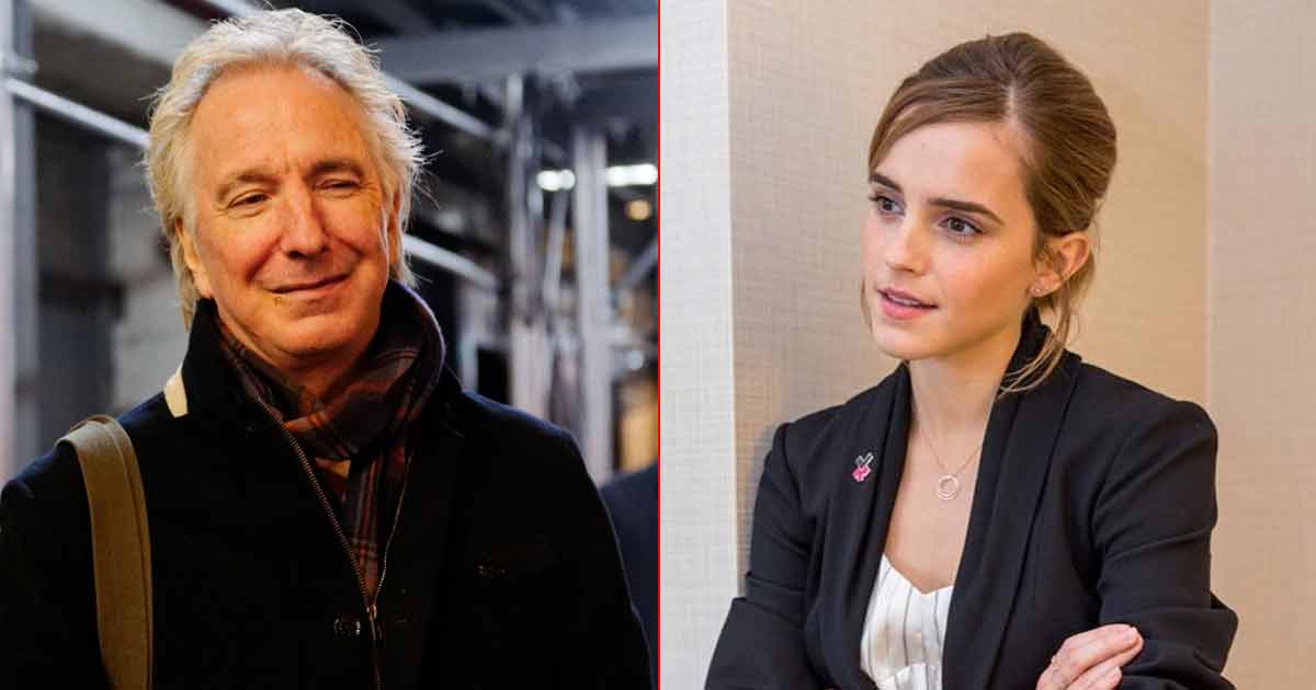 When Harry Potter S Professor Snape Alan Rickman Criticised Emma Watsons Accent In The Film