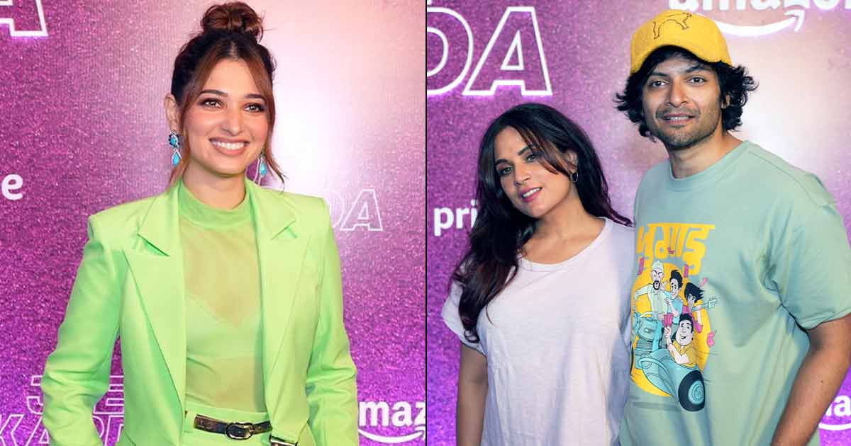 Ali Fazal, Tamannaah, phalanx of celebs walk 'Jee Karda' red carpet