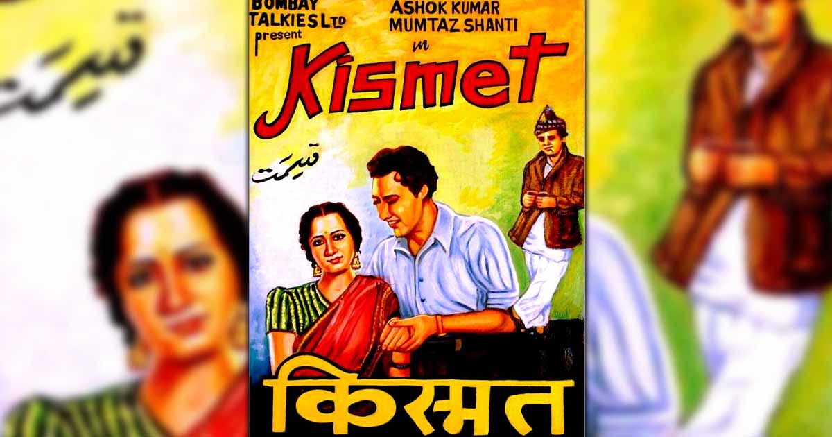 Bollywood Box Office Had Its First Blockbuster In 1943 With Kismet, The First Film To Enter The Crore Club With A Profit Of Around 5000%