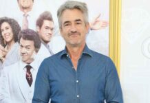 Dermot Mulroney was glad to be able to study archive footage for Shooting Stars