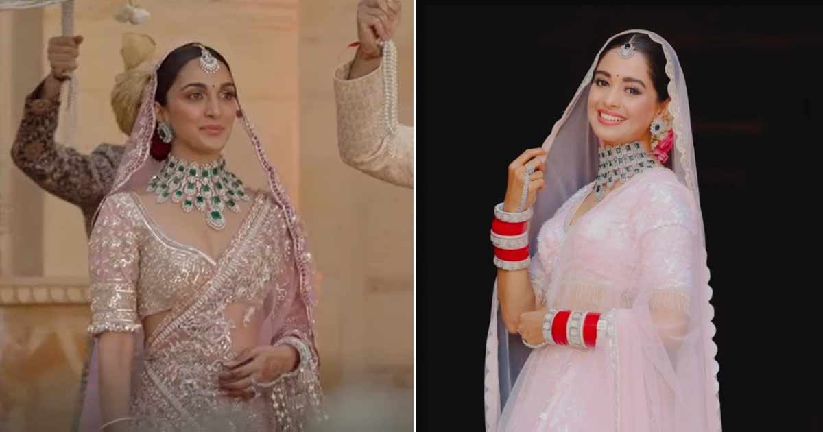 Everyone on 'Kumkum Bhagya' set found my bridal ensemble similar to Kiara Advani's wedding look: Mugdha Chaphekar