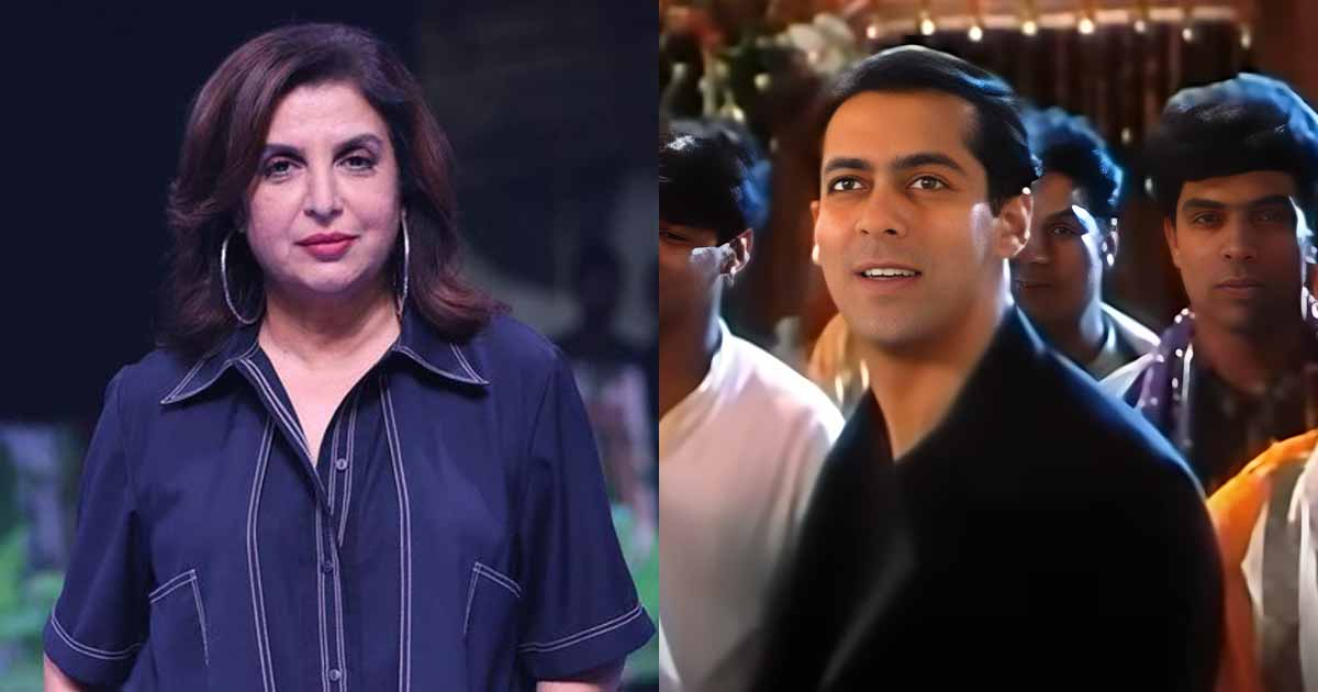 Farah says half of Salman's song 'Saajan Ji Ghar Aaye' was shot with a duplicate