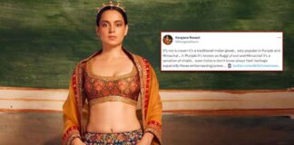 Kangana Ranaut Slams Indian Media For Calling Her Traditional Headgear A 'Crown' - Check Out