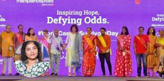 Kannada actress Prema takes ramp walk with cancer survivors to spread message of courage